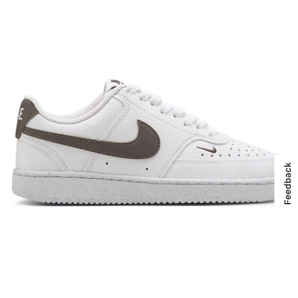 Nike Men's White and Brown Casual Sneakers New